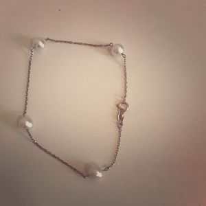 JCM 10k gold bracelet with pearls